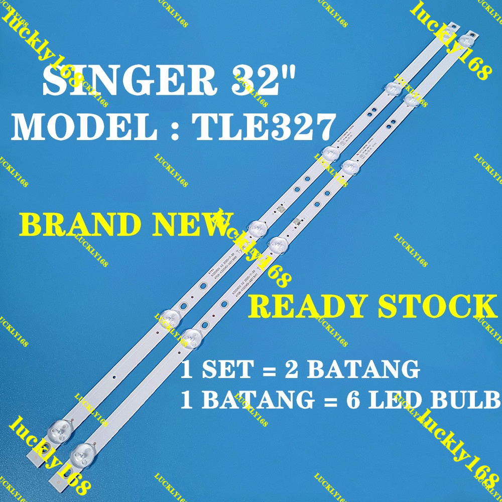 NEW 1 SET TLE327 SINGER 32 INCH 32