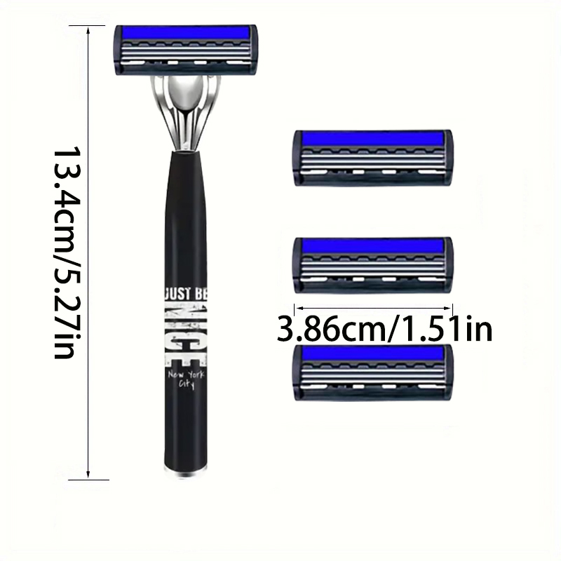 3-layer Stainless Steel Razor for Men with A Classic Design and Sharp ...