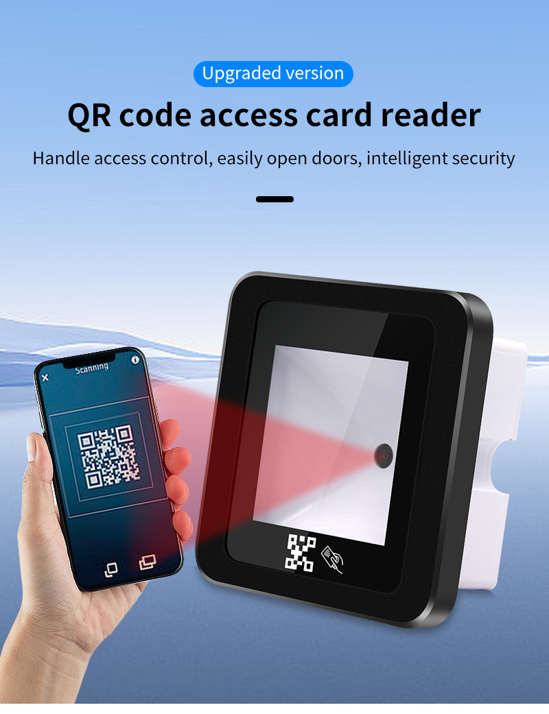 Asia Teco QR Code RFID Reader 125khz/13.56mhz Access Control Card ...