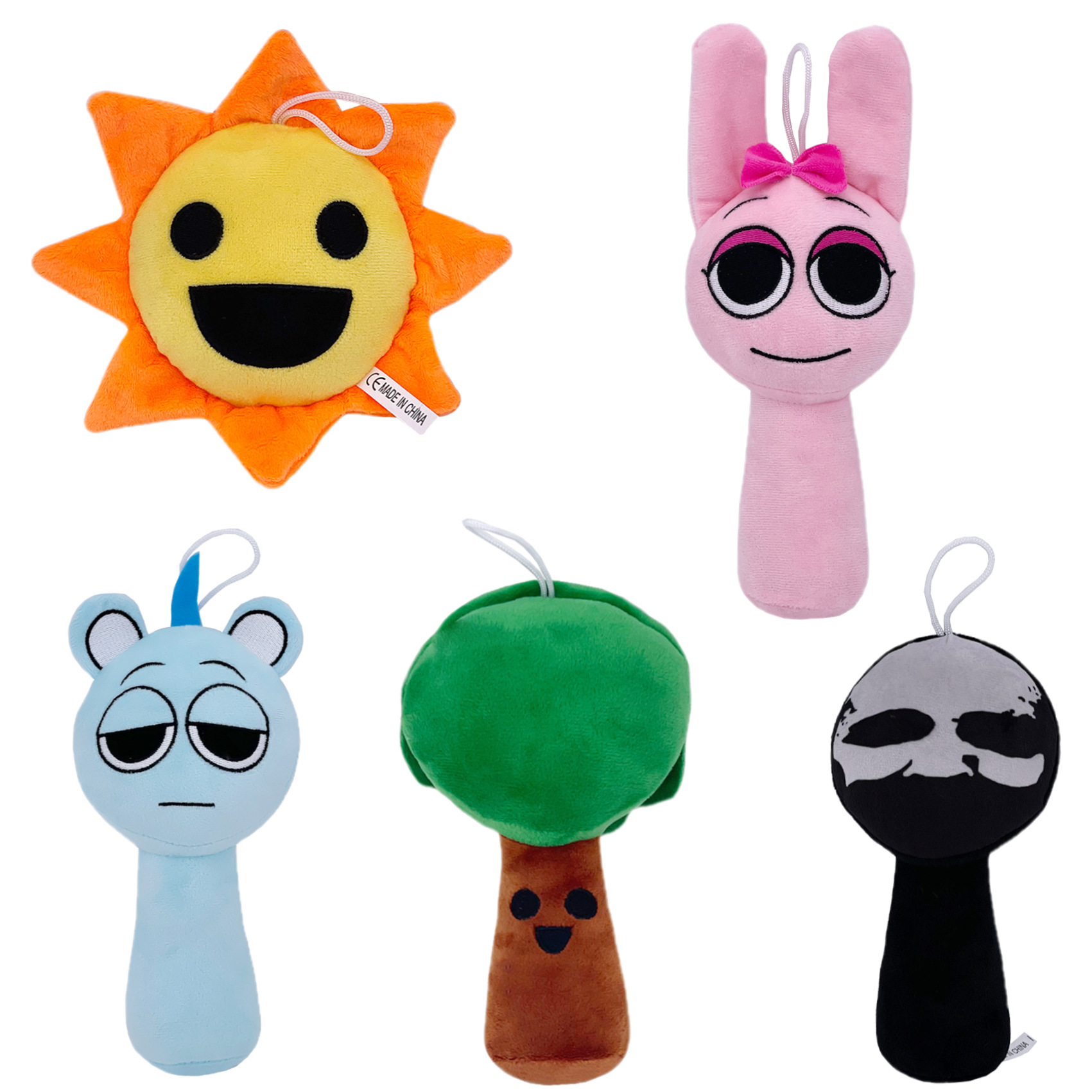 Sprunki Plush Toys Horror Game Sprunki Incredibox Plushie For Kids ...