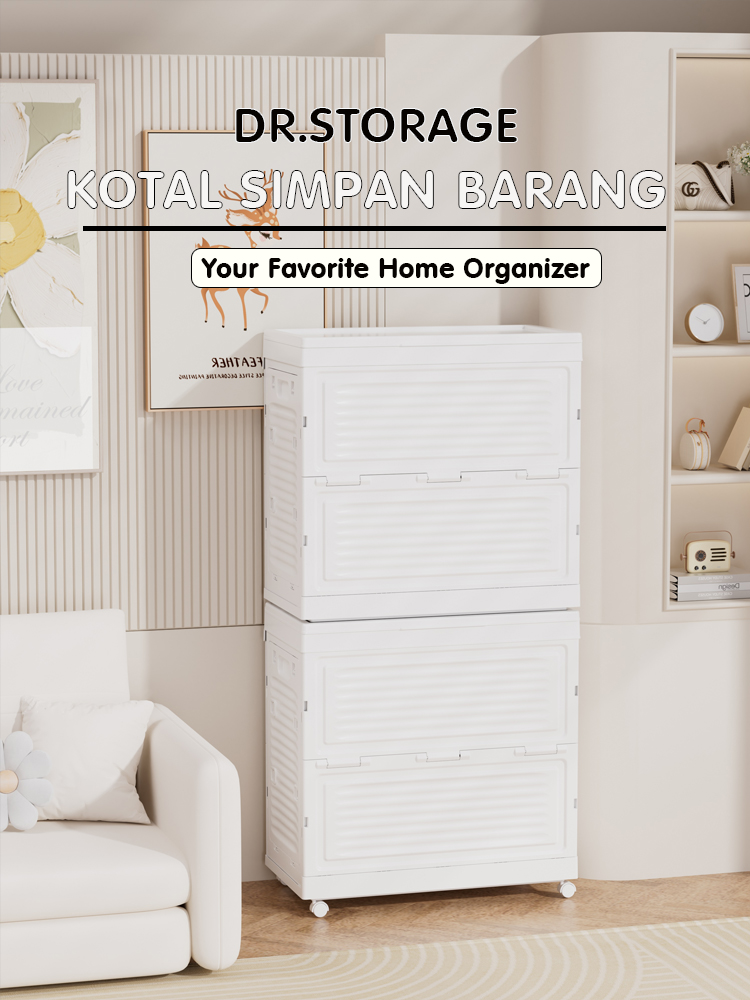 DR.STORAGE Large Capacity Kotak Simpan Barang Storage Box Organizer ...