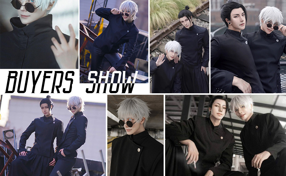 Jujutsu Kaisen High School Gojo Satoru Cosplay Costume Uniform for Men ...