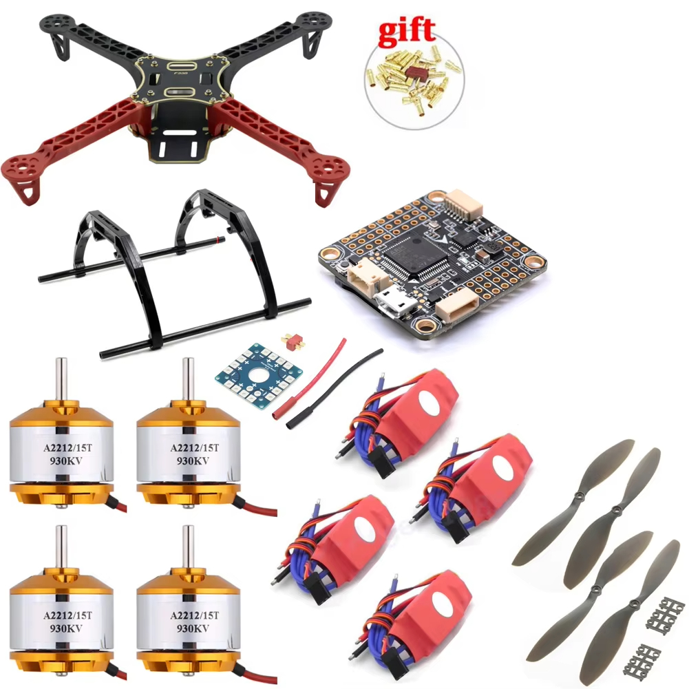 F330 PCB Frame Kit CC3D EVO Flight Controller Board XXD A2212 930KV ...