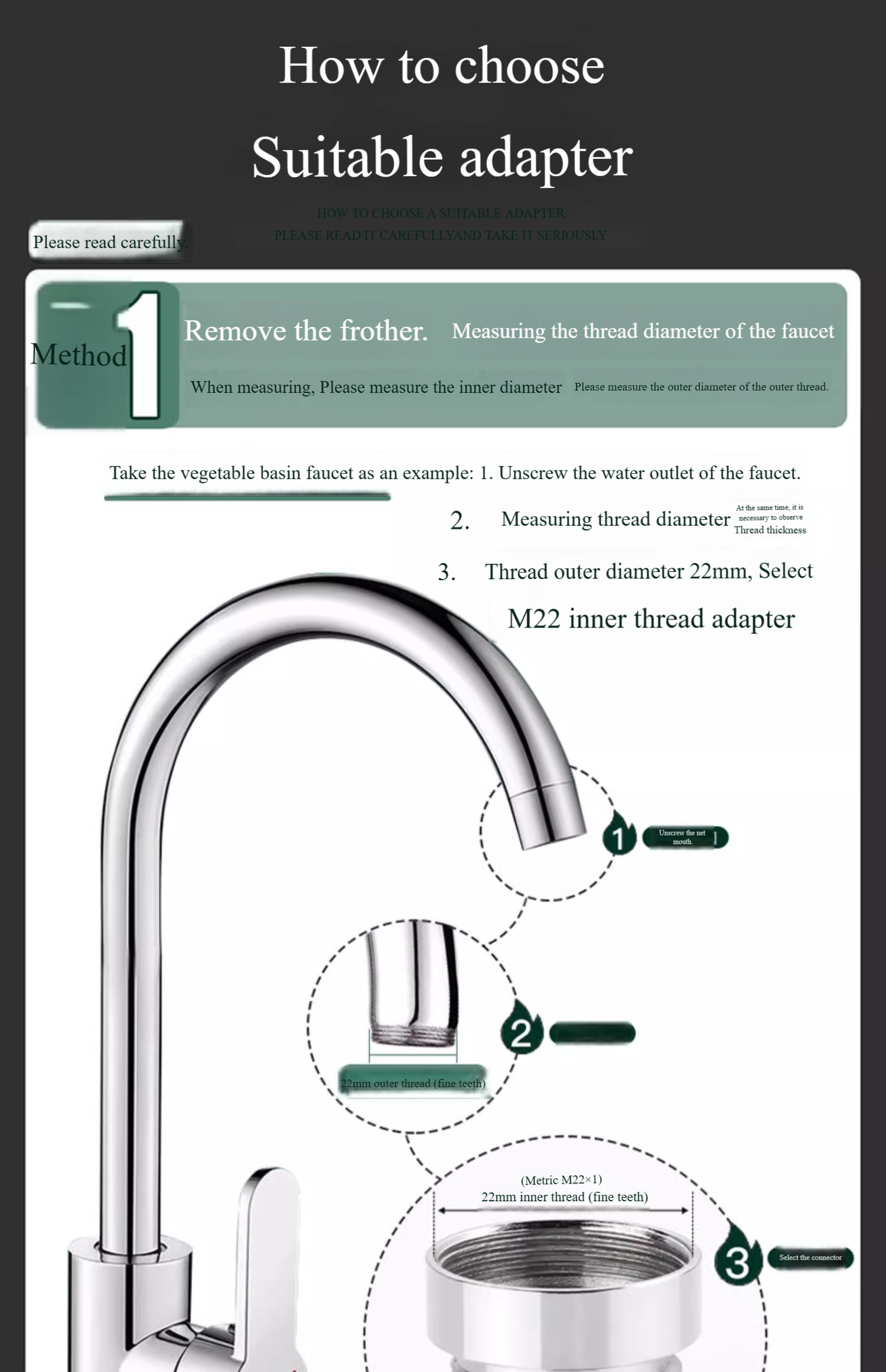 [Ready Stock Immediate Shipping] Faucet Adapter Extended Multiple ...