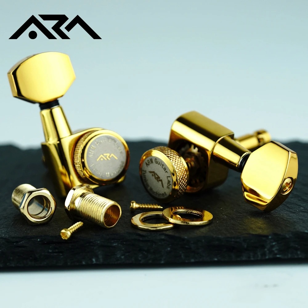 ARM 1 Set Guitar Locking Tuners Electric Guitar Machine Heads Tuners ...