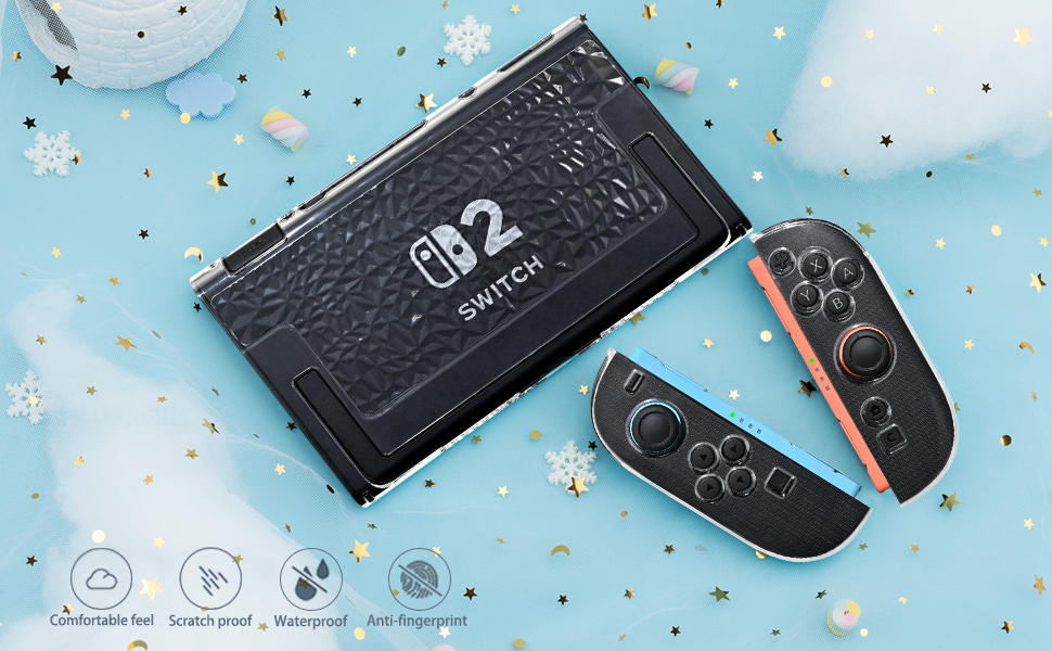 Protective Glitter Case Compatible for Nintendo Switch 2 - Bling Soft ...