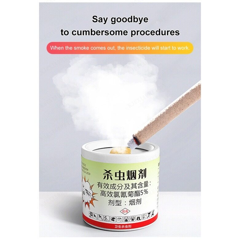 [Buy 1 get 1 free] READY STOCK Insecticide Smoke Agent Powerful ...
