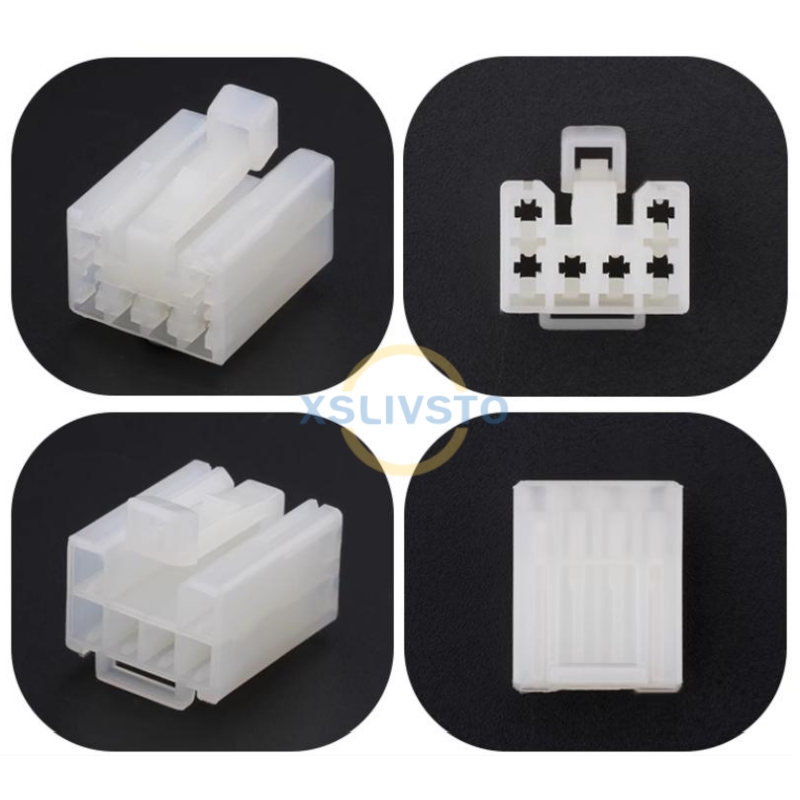 1 set 6 Pin Automotive connector Power amplifier audio plug female male ...