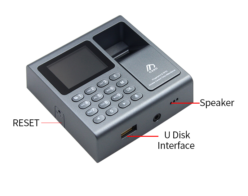 Protable Biometric Fingerprint Scanner RFID Access Control System USB ...