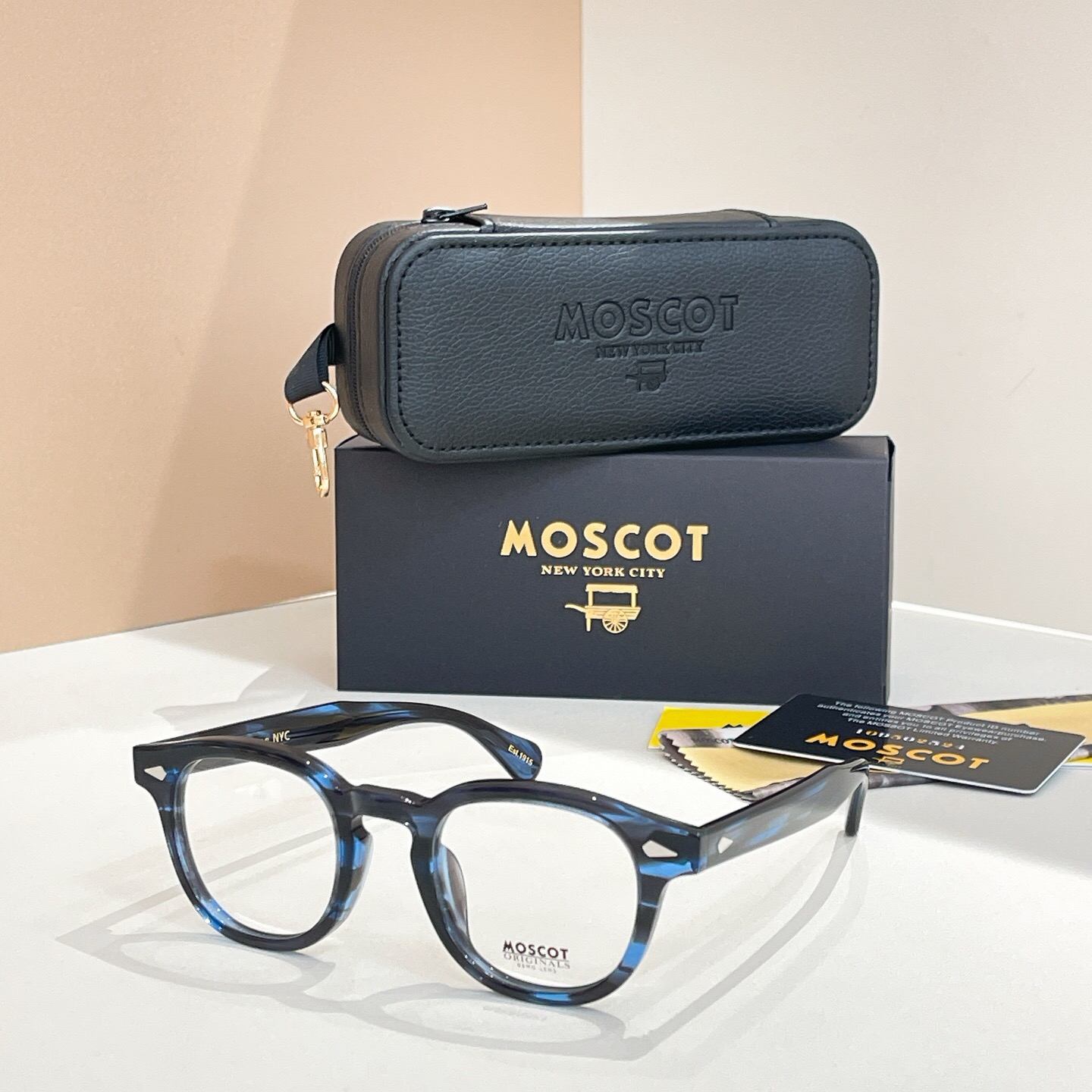 [High Quality] MOSCOT Glasses LEMTOSH Retro Round Fashion Glasses Frame ...
