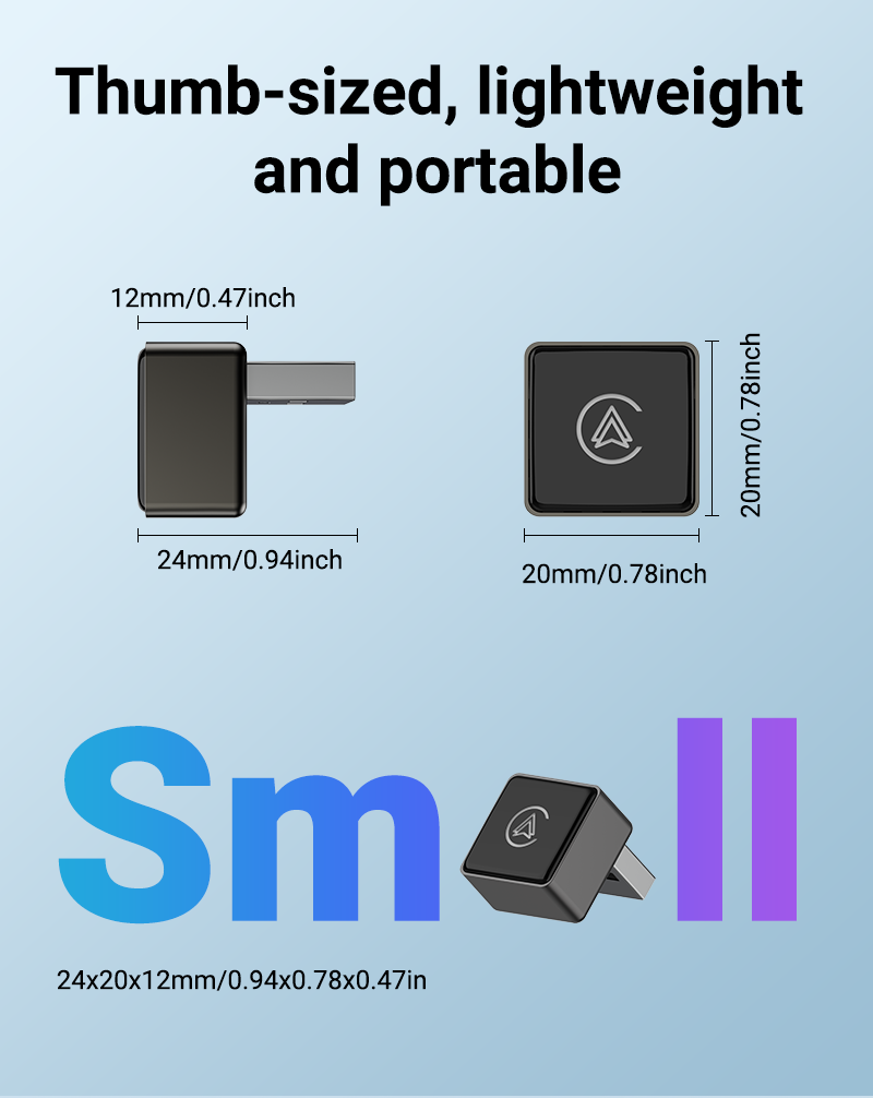 Xuda 2-in-1 Mini Adapter: Plug & Play 58ghz Wifi for Stable Ota Updates ...