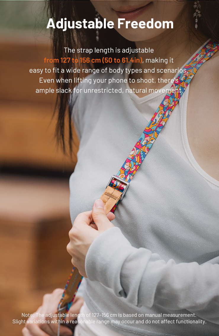 PGYTech LinkGo Phone Photography Strap Dual Mount Version, Webbing