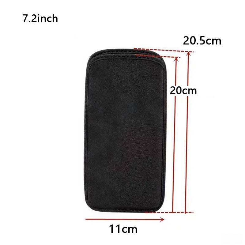 Waterproof Neoprene Cellphone Case: Direct-Insert Phone Holder for 6.3 ...
