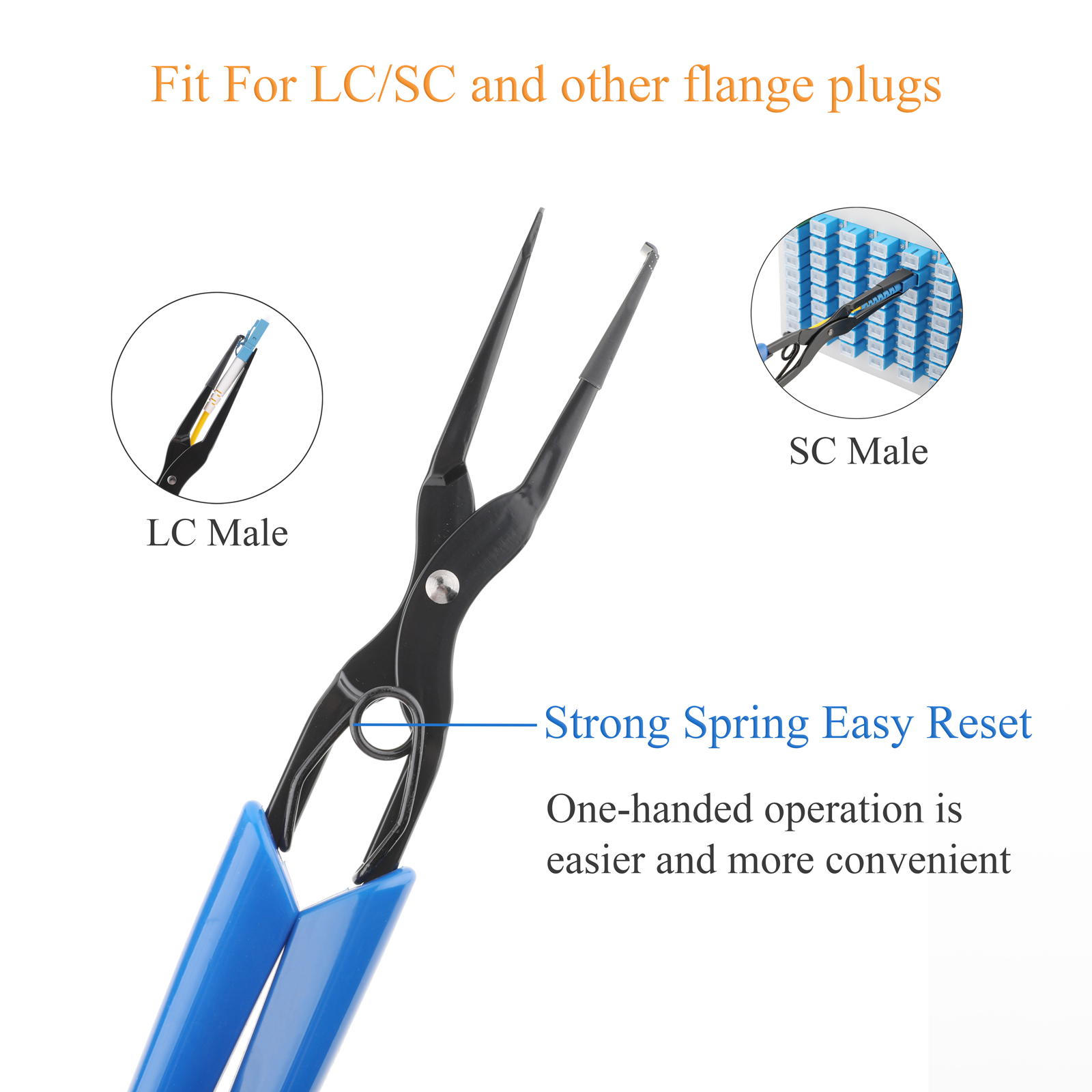 Fiber Optic Flange Long Mouth Clamp/Pliers Equipment Room Fiber Optic ...