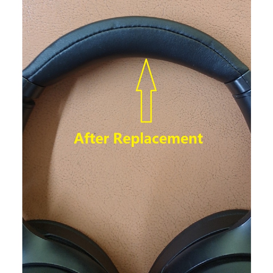 Replacement Ear Pads For Sony WH-1000XM3 & WH-1000XM4 Headphones - Leather Cushions 3 thumbnail image