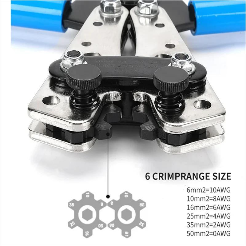 HX-50B Terminal stripper cable crimping tool aluminum handle with SC ...