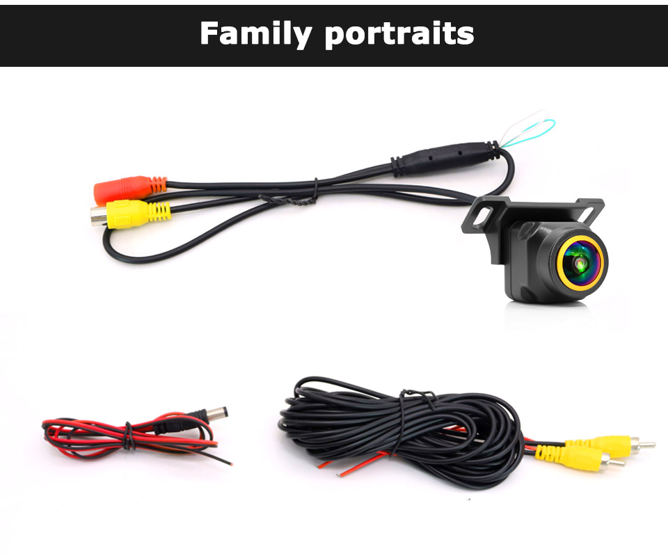 AHD 1080P Dynamic Trajectory REVERSE CAR CAMERA with Moving Guidelines ...