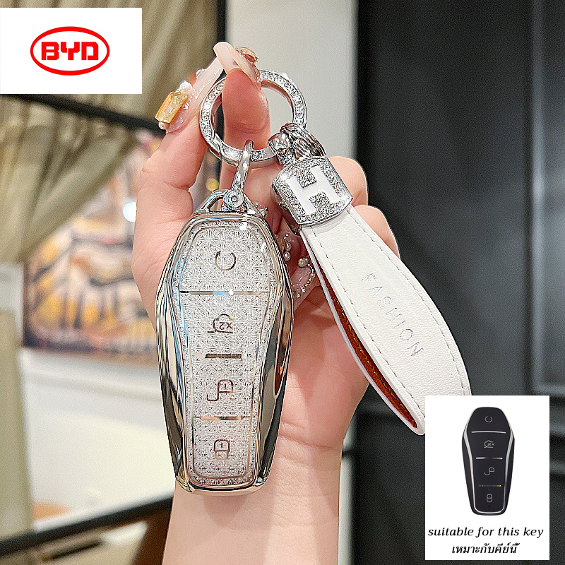 BYD crystal car key case for Seal/Sealion6/Sealion7/M6/Atto3/Shark ...