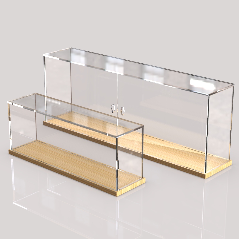 Acrylic display case，pop mart dust proof model display box，acrylic ...