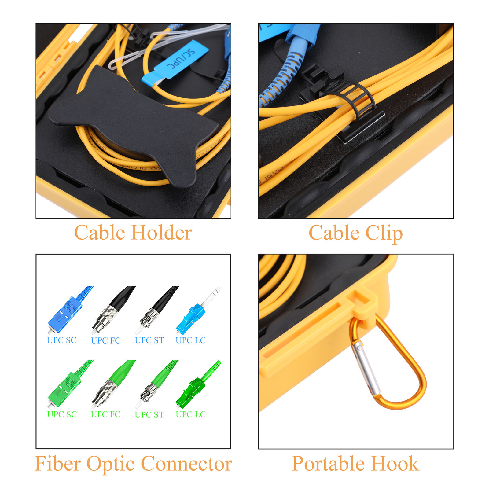 OTDR Launch Cable Test Tool Fiber Optic Cable Test Box OTDR Dead Zone ...