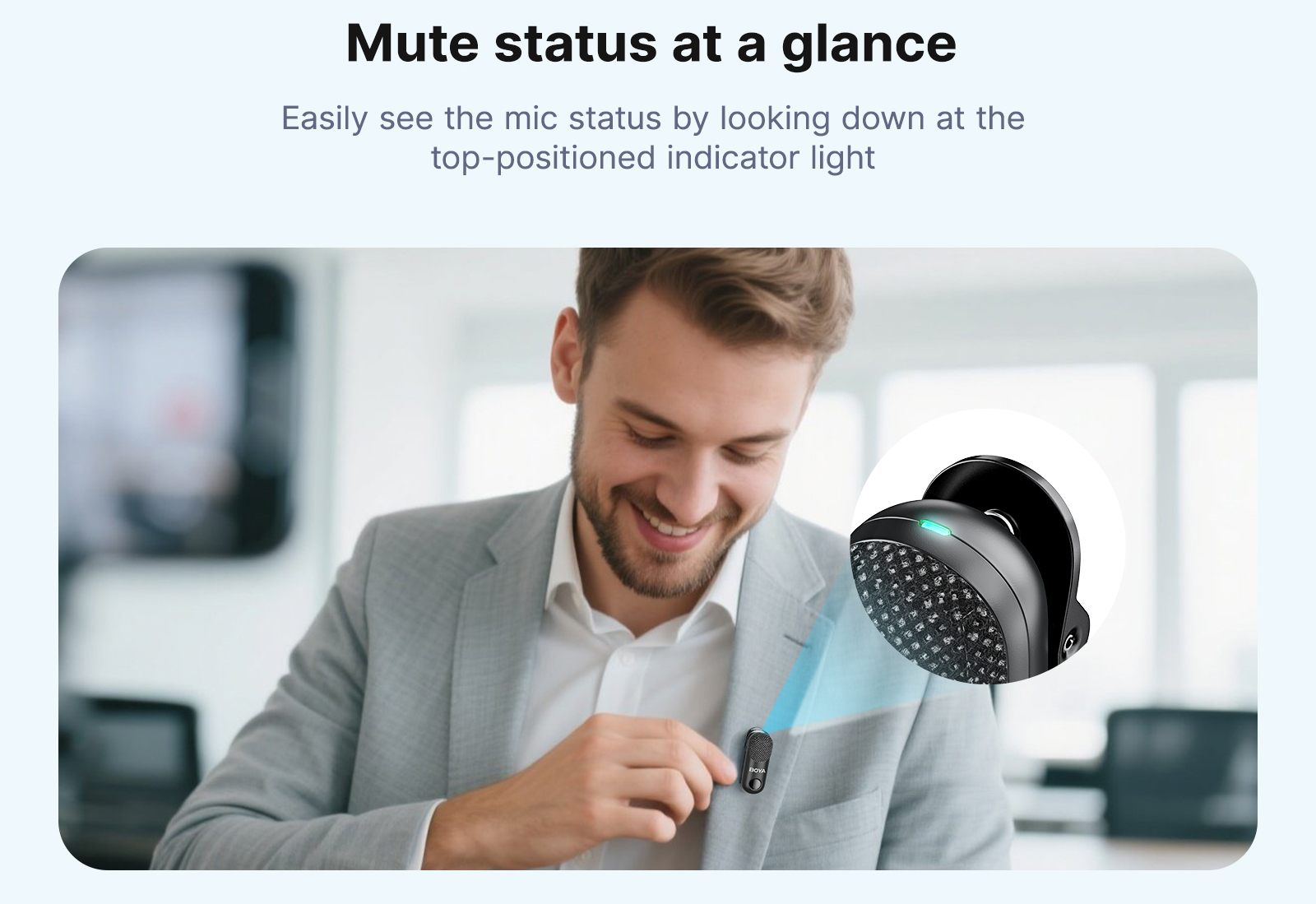 BOYA Magic 4 forms in 1 Wireless Microphone Mini Mic AI Noise ...