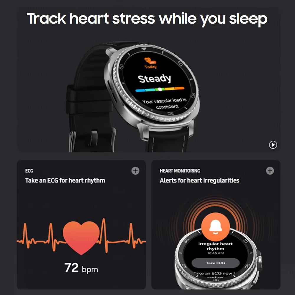 2025 New Galaxy Watch 8 Smart Watch Rotating dial Health Monitor ...