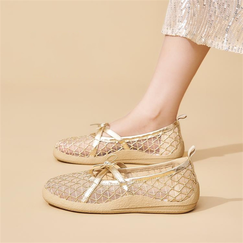 Joy & Mario Women's Flats - Summer Breathable Mesh Espadrilles | Shopee ...