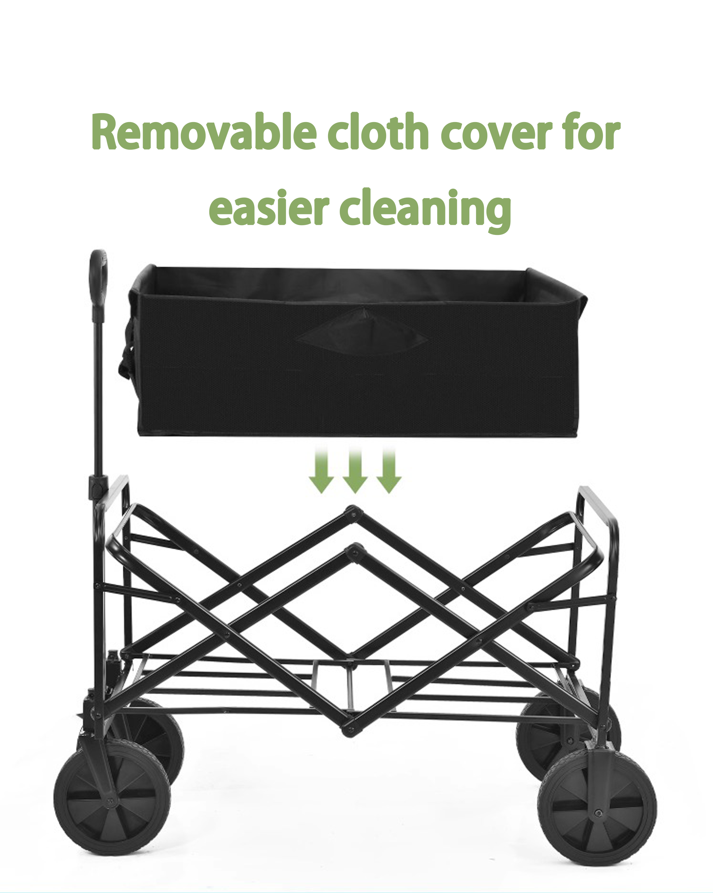 【Msia Ready Stock】foldable trolley Camping cart Strong cart Folding ...