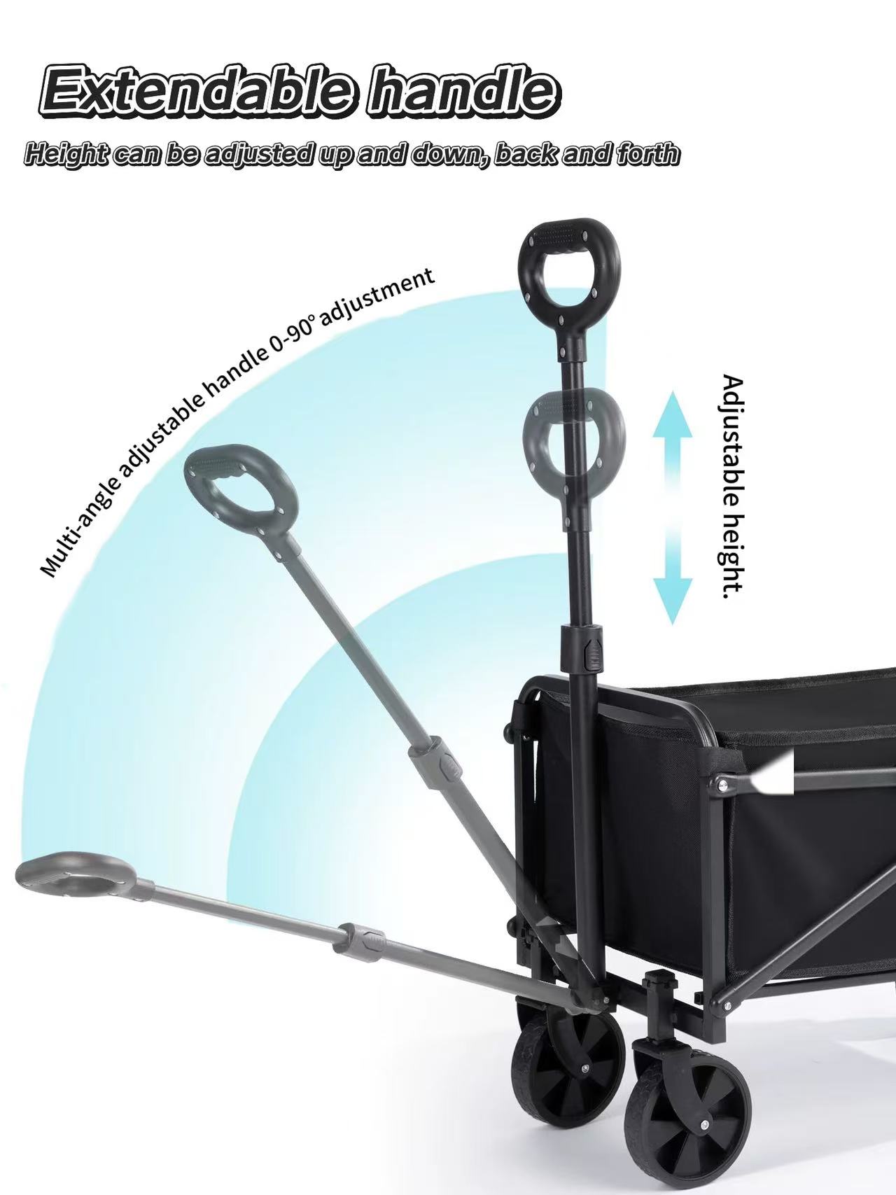 【Msia Ready Stock】foldable trolley Camping cart Strong cart Folding ...