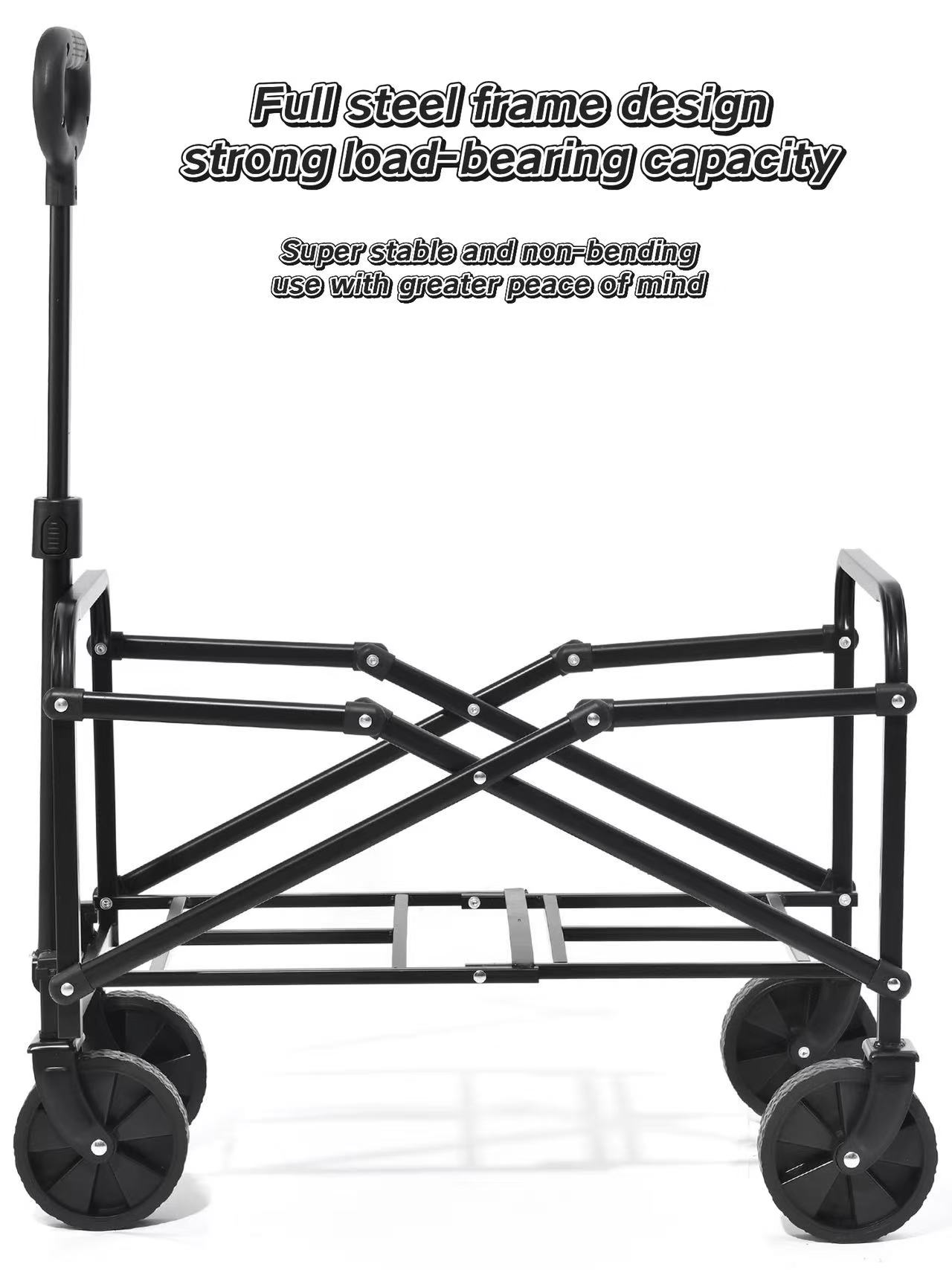 【Msia Ready Stock】foldable trolley Camping cart Strong cart Folding ...