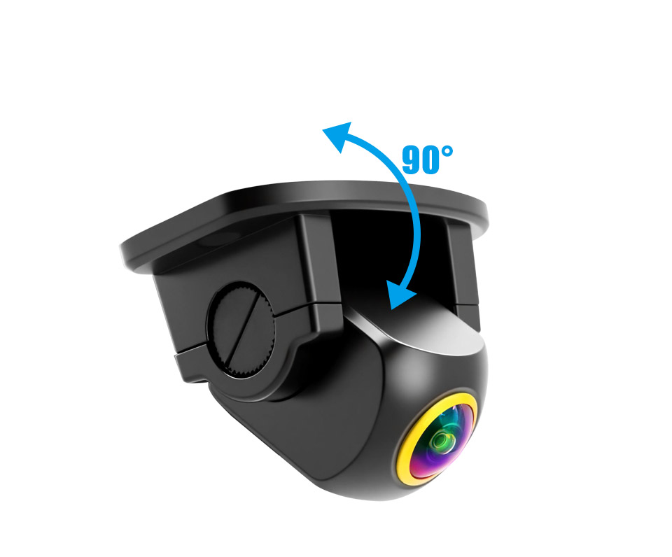 4K AHD 1080P Adjustable Car Rear View Reverse Backup Camera Fisheye ...
