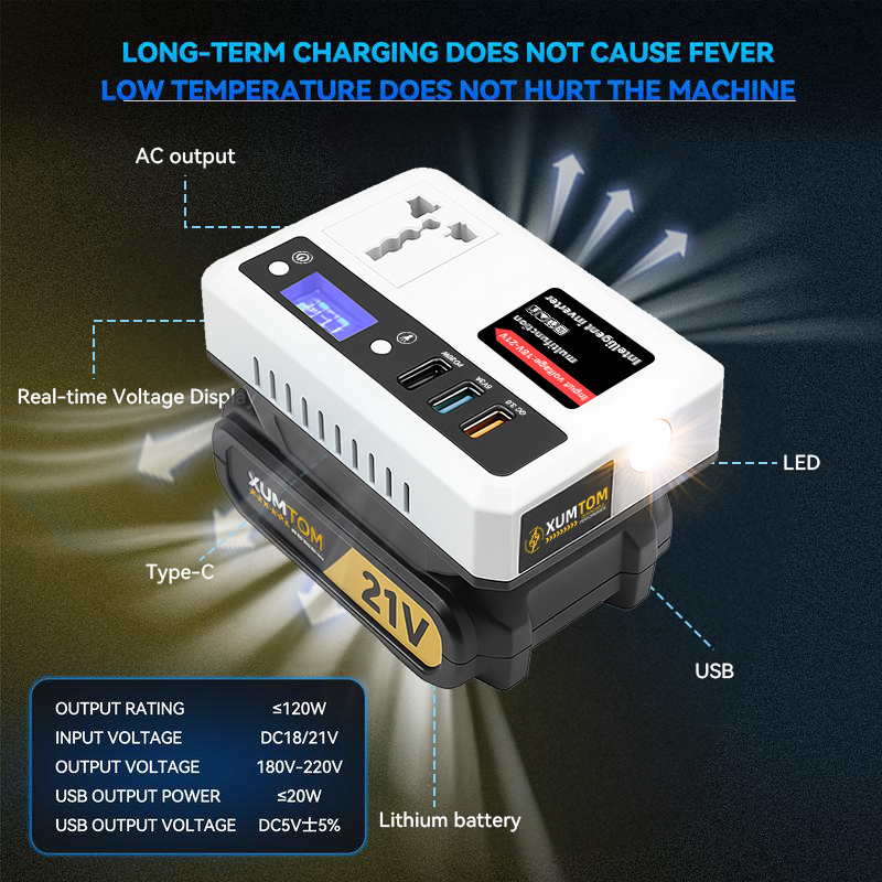🔥Malaysia Delivery🔥 Portable Power Inverter Voltage Regulator 12V to ...