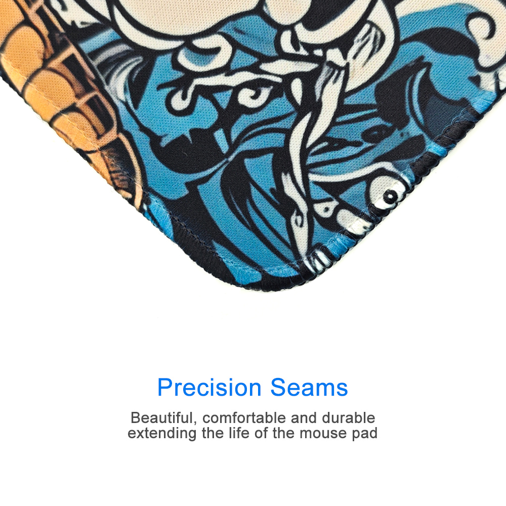 Large Dragon Pattern Mouse Pad with Stitched Edges, Extended Gaming ...
