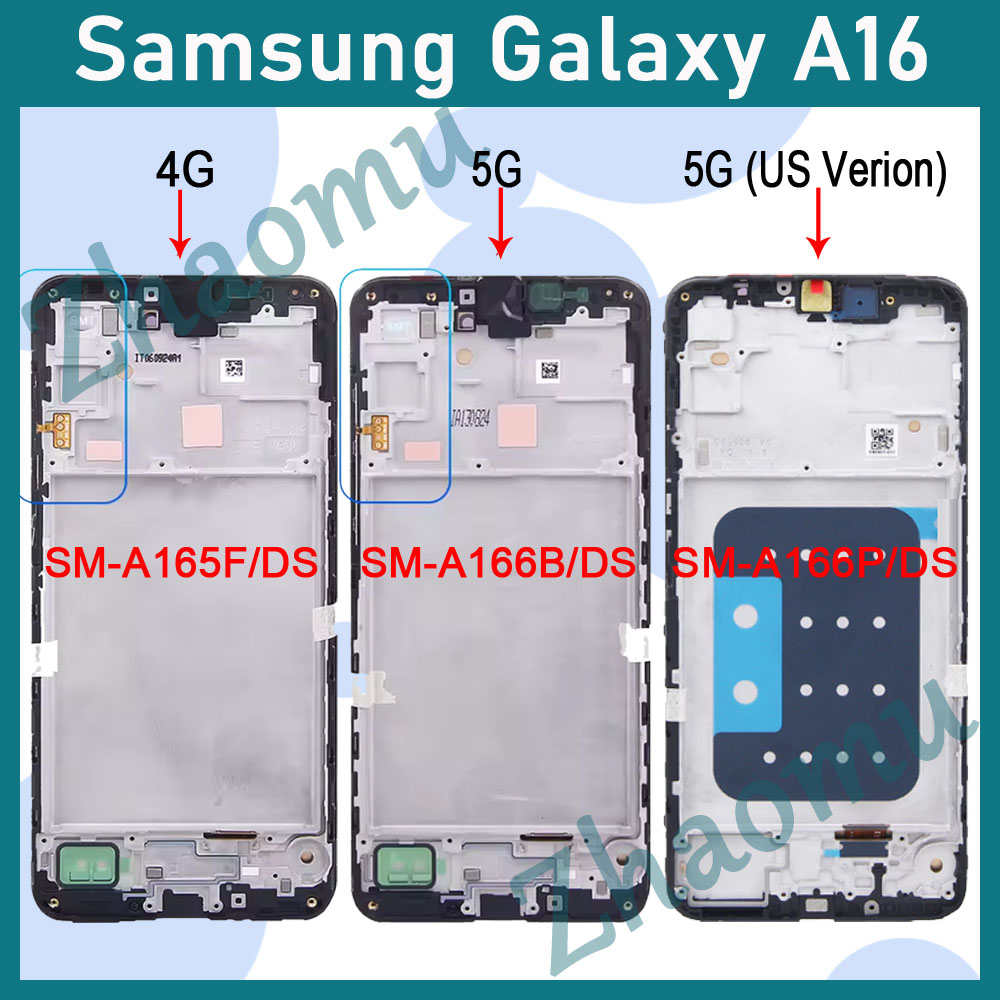 Original AMOLED Samsung Galaxy A16 4G 5G LCD Display Touch Screen With ...