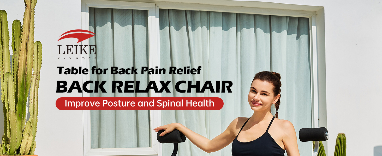 Leikefitness Back Relaxation Lumbar Relief Device Exerciser For ...