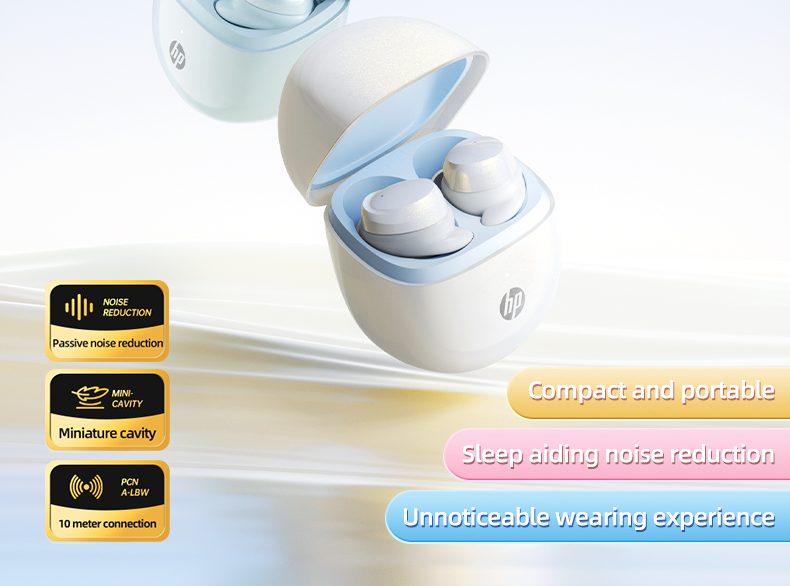 HP TWS Earbuds EPS | Bluetooth 5.4 | 360° Spatial Sound & Physical ...