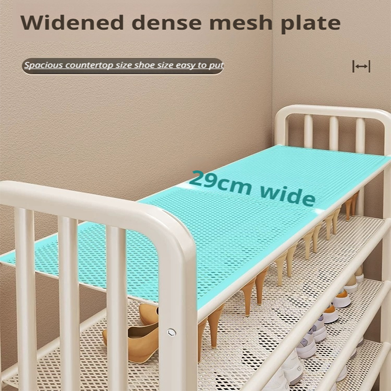 Metal Shoe Rack Shoe Cabinet Rack Rak Besi Indoor Outdoor Rack Rak ...