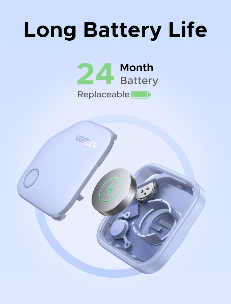 UGREEN Smart Tag Smart Locator Anti Lost Bluetooth5.0 Finder tracker ...