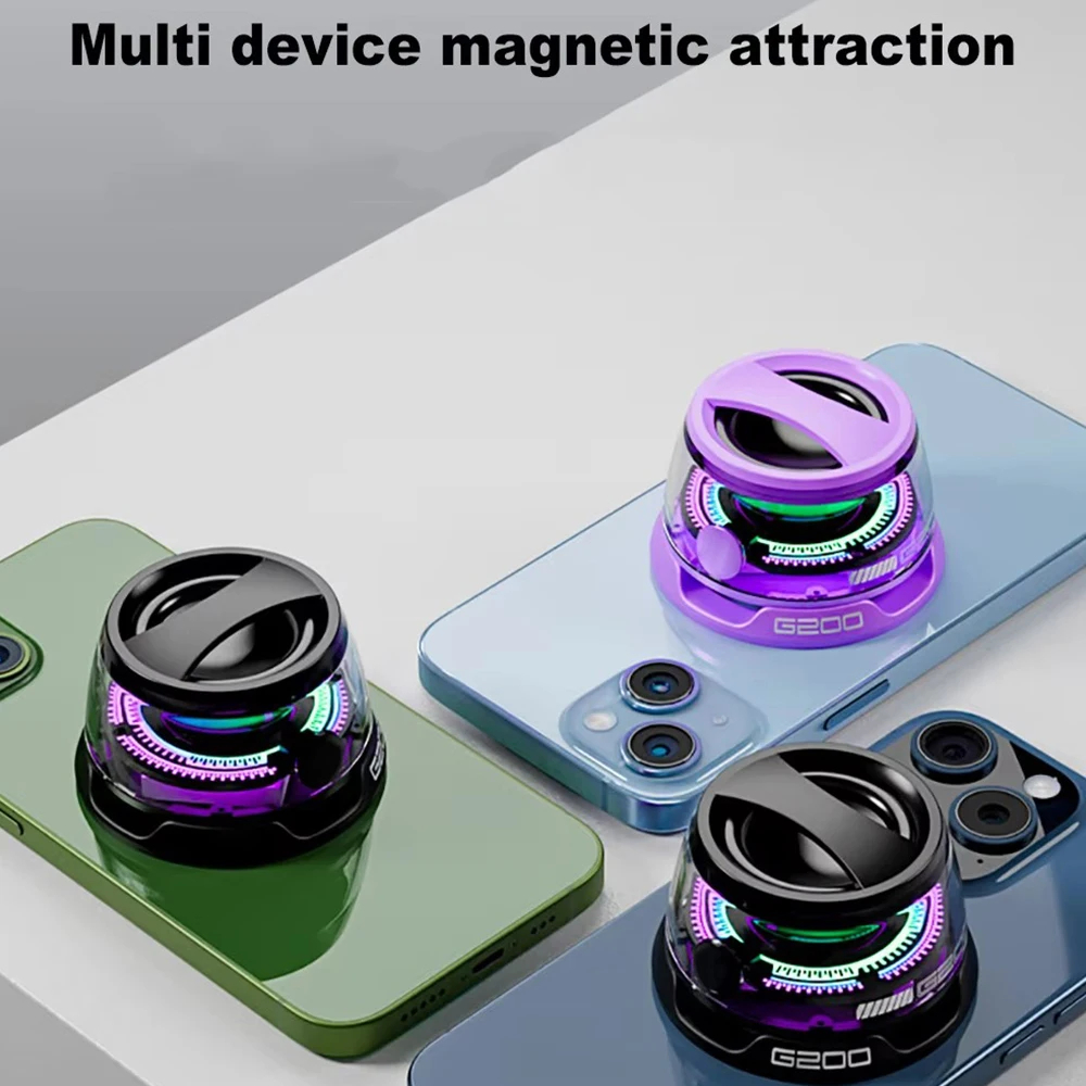 G200 Portable Bluetooth Speaker Wireless Soundbar Magnetic Mini Stereo ...