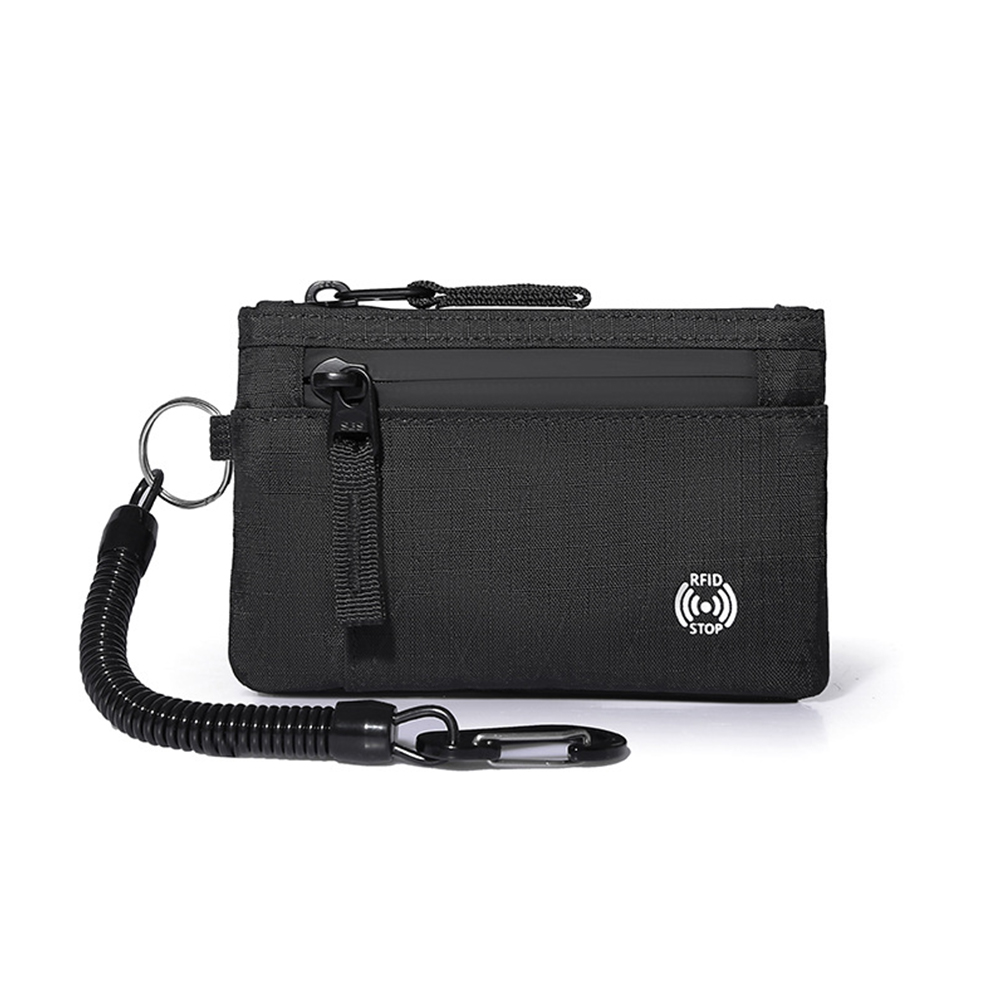 New rfid Coin Purse Anti-theft Swipe Card Holder x-pac Mini Travel ...