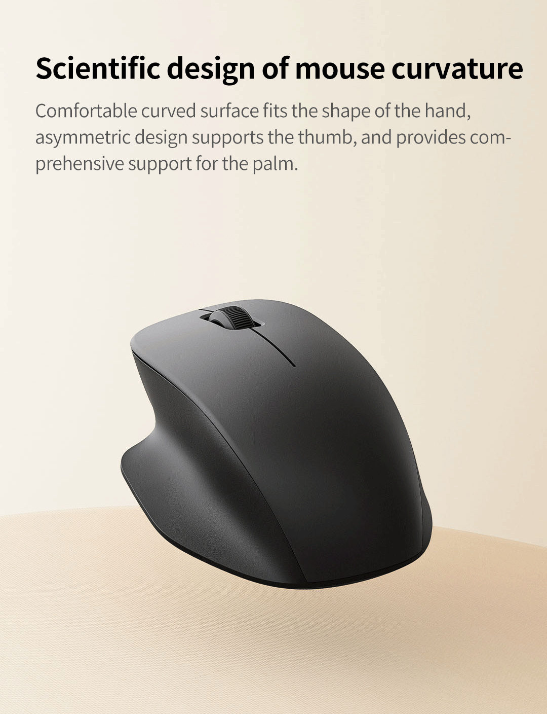 Xiaomi Wireless Keyboard & Mouse Set (Comfort Version) Ergonomic Wavy ...