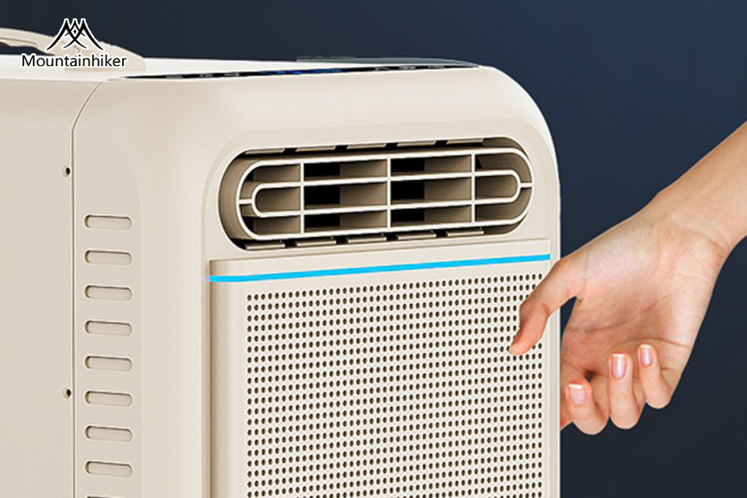 MOUNTAINHIKER Outdoor camping portable mini air conditioner single ...
