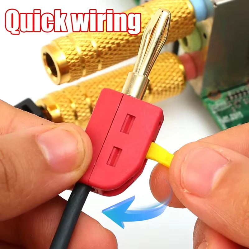 Portable 10PCS 32A Quick Connection 4mm Banana Plug High Current Quick ...