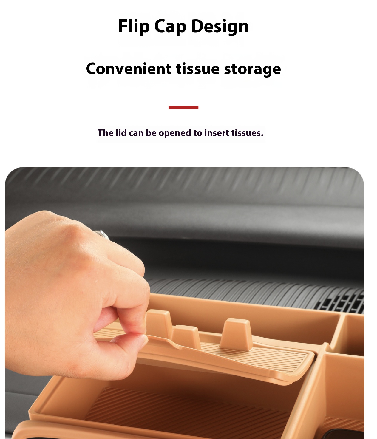 Denza d9 5 Car Storage Tissue Box Behind Screen Armrest box Central ...