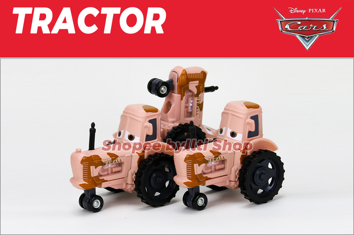 Mattel Disney Pixar Cars 3 Tractor 1:55 Diecast Car Lightning McQueen ...