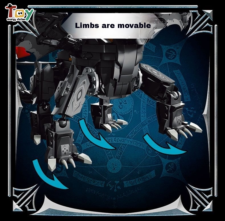 Toothless Building Blocks Assembly Toys How To Train Your Dragon ...