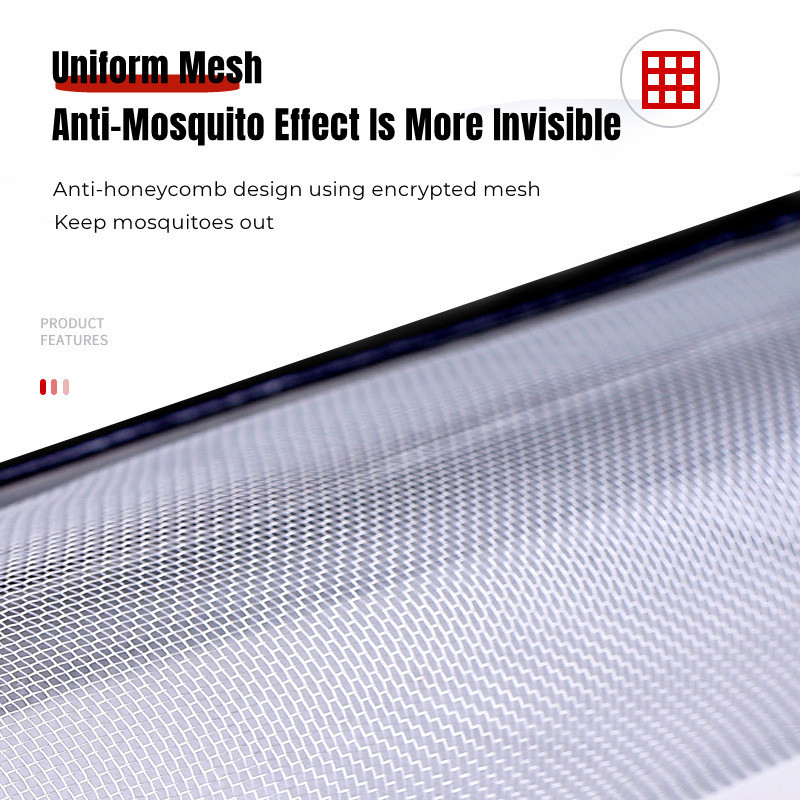[ship in 24h]100%Anti-mosquito Window Screen Velcro Mosquito Net Insect ...