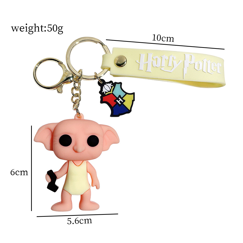 New Cartoon Wizard Voldemort Doll Keychain Student Backpack Pendant ...