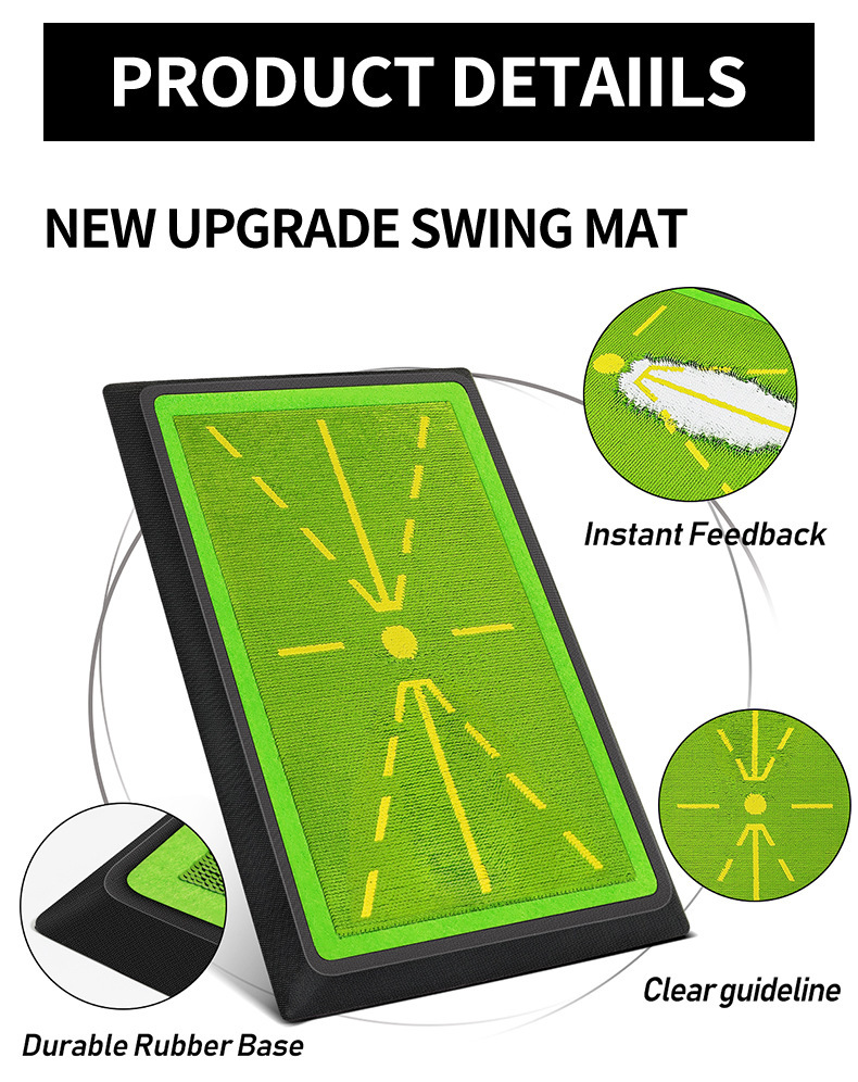 Golf Strike Mat Bead Display Track Beginner Training Trace Detection ...