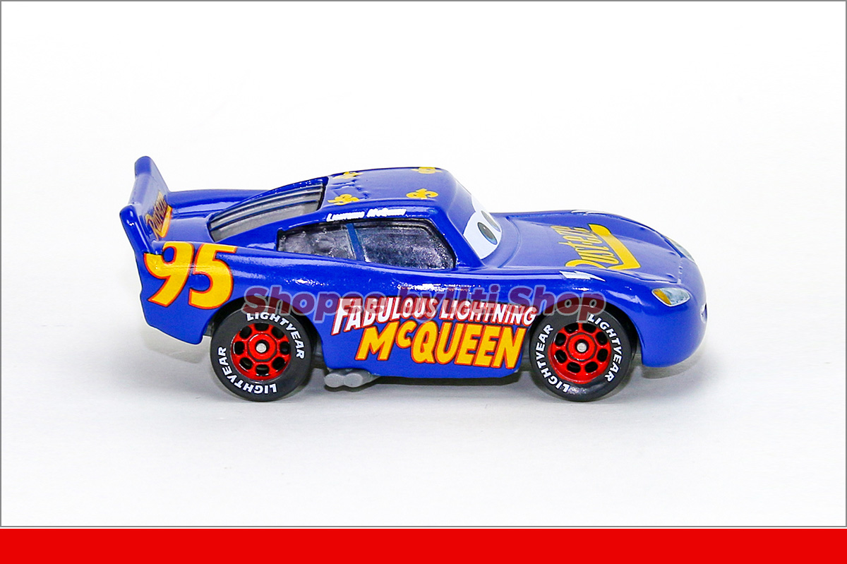 Mattel Disney Pixar Cars 3 Fabulous Lightning McQueen 1:55 Diecast Car ...